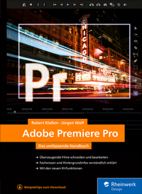 Enlarge image Cover: Adobe Premiere Pro - Rheinwerk