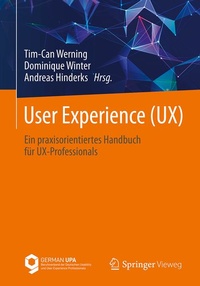 Enlarge image Cover: User Experience (UX) - Springer Vieweg
