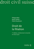 Cover: Droit de la filiation - Schulthess Juristische Medien
