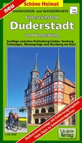 Cover: Radwander- und Wanderkarte Untereichsfeld, Duderstadt und Umgebung - Barthel, A