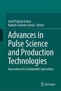 Cover: Advances in Pulse Science and Production Technologies - Springer