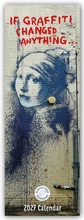 Cover: Banksy - If Graffiti Changed Anything 2027 - Slimline-Kalender - Brown Trout-Auslieferer Flechsig