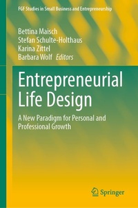 Enlarge image Cover: Entrepreneurial Life Design - Springer