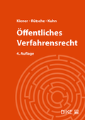 Cover: &Ouml;ffentliches Verfahrensrecht - Dike Verlag Z&uuml;rich