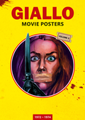 Cover: GIALLO MOVIE POSTERS Volume 3: 1972 - 1974 - CREEPY*IMAGES