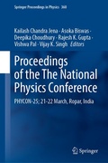 Cover: Proceedings of the The National Physics Conference - Springer