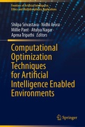 Cover: Computational Optimization Techniques for Artificial Intelligence Enabled Environments - Springer