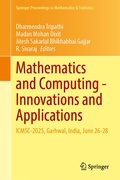 Cover: Mathematics and Computing - Innovations and Applications - Springer