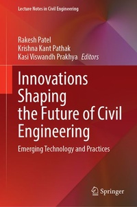 Enlarge image Cover: Innovations Shaping the Future of Civil Engineering - Springer