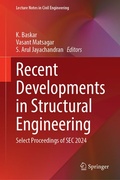 Cover: Recent Developments in Structural Engineering - Springer