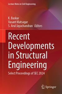 Enlarge image Cover: Recent Developments in Structural Engineering - Springer