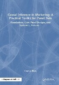 Enlarge image Cover: Causal Inference in Marketing: A Practical Toolkit for Panel Data - CRC Press