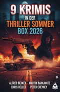 Cover: 9 Krimis in der Thriller Sommer Box 2026 - Uksak E-Books