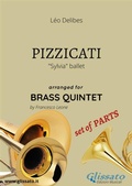 Cover: Pizzicati - brass quintet set of PARTS - Glissato Edizioni Musicali
