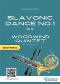 Cover: Woodwind Quintet: Slavonic Dance no.1 by Dvor&aacute;k (set of parts) - Glissato Edizioni Musicali