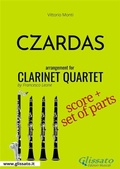 Cover: Czardas - Clarinet Quartet score & parts - Glissato Edizioni Musicali