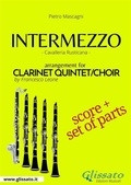 Cover: Intermezzo - Clarinet quintet/choir score & parts - Glissato Edizioni Musicali