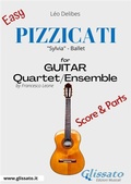 Cover: Pizzicati - Easy Guitar Quartet score & parts - Glissato Edizioni Musicali