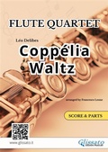 Cover: Copp&eacute;lia Waltz - Flute Quartet score & parts - Glissato Edizioni Musicali