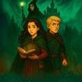 Cover: Ylva och Korp: Trollkvinnans l&auml;rling - Storytel Kids