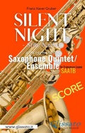 Cover: Silent Night - Saxophone Quintet (score) - Glissato Edizioni Musicali