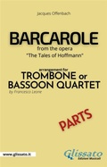 Cover: Barcarole - Trombone or Bassoon Quartet (parts) - Glissato Edizioni Musicali