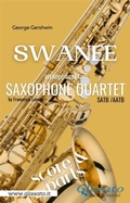 Cover: Swanee - Sax Quartet (score & parts) - Glissato Edizioni Musicali