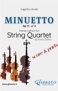Cover: Minuetto (Boccherini) - String Quartet score & parts - Glissato Edizioni Musicali