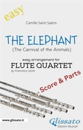Cover: The Elephant - Easy Flute Quartet (score & parts) - Glissato Edizioni Musicali
