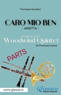 Cover: Caro mio ben - Woodwind quintet (parts) - Glissato Edizioni Musicali