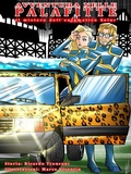 Cover: Avventura nelle palafitte - fumetto a colori e racconto - La Novella Orchidea