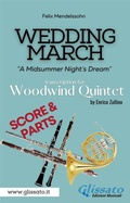 Cover: Wedding March (Mendelssohn) - Woodwind Quintet (score & parts) - Glissato Edizioni Musicali