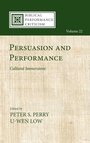Cover: Persuasion and Performance - Cascade Books
