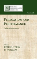 Cover: Persuasion and Performance - Biblical Performance Criticism