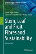Cover: Stem, Leaf and Fruit Fibres and Sustainability - Springer