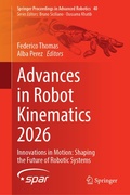 Cover: Advances in Robot Kinematics 2026 - Springer