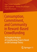 Cover: Consumption, Commitment, and Community in Reward-Based Crowdfunding - Springer VS