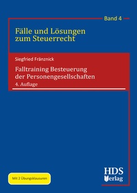 Bild vergrößern Bild: Falltraining Besteuerung der Personengesellschaften - HDS