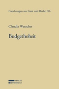 Cover: Budgethoheit - Verlag &Ouml;sterreich