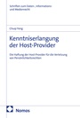Cover: Kenntniserlangung der Host-Provider - Nomos