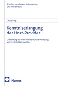 Cover: Kenntniserlangung der Host-Provider - Nomos