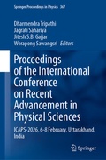 Cover: Proceedings of the International Conference on Recent Advancement in Physical Sciences - Springer