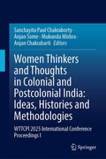 Cover: Women Thinkers and Thoughts in Colonial and Postcolonial India: Ideas, Histories and Methodologies - Springer