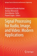 Cover: Signal Processing for Audio, Image, and Video: Modern Applications - Springer