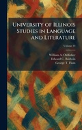 Cover: University of Illinois Studies in Language and Literature - Tradd Street Press