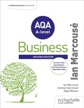 Cover: AQA Business for A Level (Marcouse) Second Edition - Hachette Learning
