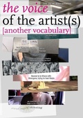 Cover: the voice of the artist(s) - Sternberg Press