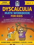 Cover: Dyscalculia Math Workbook for Kids Ages 6-8 - Polymath Panda