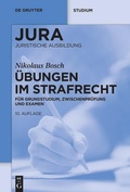 Cover: &Uuml;bungen im Strafrecht - De Gruyter