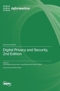 Enlarge image Cover: Digital Privacy and Security, 2nd Edition - MDPI AG